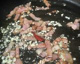 菜の花とベーコンのパスタ作り方3写真