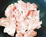 お弁当★鶏肉1枚☆パリッ鶏塩焦がしポテト作り方5写真