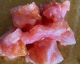 豚ひき肉でトマトファルシ(ひき肉詰め)作り方6写真