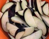 なすとベーコンのしょうが醤油炒め作り方1写真