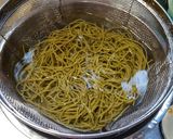 ホットサンドメーカーで瓦そば作り方1写真