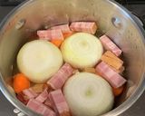 丸ごと新玉ねぎのスープ＊圧力鍋作り方3写真