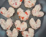 トマトで作る♡赤いハートのハンバーグ♡作り方3写真