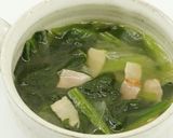 ほうれん草の中華スープ作り方3写真