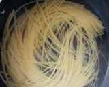マヨ明太パスタ♡作り方1写真