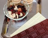 ＶＤに☆フルーツとナッツのチョコカップ作り方1写真