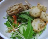 根菜素揚げサラダ作り方5写真