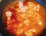 ゆり根と鶏ひき肉の卵とじ作り方3写真