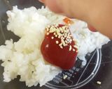 節分キャラ弁♪マリオ鬼&ルイジ鬼作り方2写真