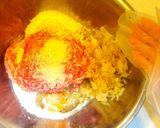 ハート形のフォアグラ風 on ハンバーグ作り方4写真