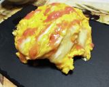 パスタソースで味変オムライス!作り方11写真