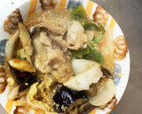コク旨きな粉甘辛あん豚こま大根青椒肉絲風作り方14写真