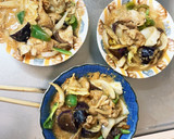 コク旨きな粉甘辛あん豚こま大根青椒肉絲風作り方15写真