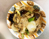 コク旨きな粉甘辛あん豚こま大根青椒肉絲風作り方17写真