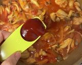 簡単!フライパン1つ!鶏肉のトマト煮作り方7写真
