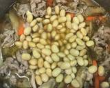 大豆と豚肉のほっこり煮物♪作り方3写真