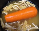 人参丸ごと炊くだけ♡人参ご飯作り方2写真