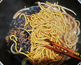 玉ねぎと極太焼きそばウスターソース炒め作り方6写真
