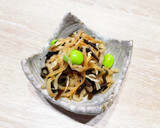 冷凍枝豆と切干大根と蓮根重ね煮作り方4写真