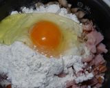 ごぼう おやきスライスハム入り作り方4写真