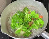 キャベツ・なめこ・じゃがいも・人参味噌汁作り方5写真