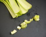 簡単！小松菜のお吸い物　白だし作り方2写真