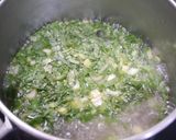 簡単！小松菜のお吸い物　白だし作り方4写真