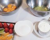 フルーツロールケーキ作り方1写真