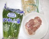春の鶏肉ほうれん草炒め♪めまい頭痛に薬膳作り方1写真