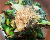 旬の葉玉ねぎでカンタン味噌炒め!作り方3写真