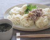 玄米甘酒で豚しゃぶ黒胡麻そうめん作り方3写真