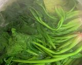 ほうれん草の胡麻和え作り方2写真