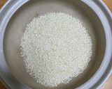 土鍋と市販の素でお赤飯作り方1写真
