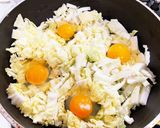 白菜de 巣ごもりたまご作り方4写真