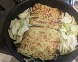 麺をほぐさない、パリパリモチモチ焼きそば作り方6写真