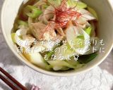 今日はラクしてOK!レンチンささみうどん作り方7写真