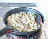 簡単美味【大根そぼろの炒め煮（オイスター作り方6写真