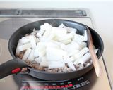 簡単美味【大根そぼろの炒め煮（オイスター作り方4写真