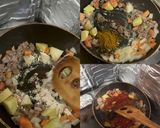 簡単!全粒粉でキーマカレーパン♪作り方4写真