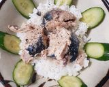 簡単★水煮のサバ缶丼作り方2写真