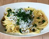 大根おろし、レモン麺つゆ、しらすパスタ作り方4写真