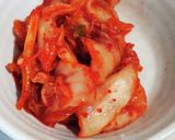 残りご飯で☆豚キムチ炒飯作り方2写真