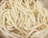 風邪にやさし〜柔らかおうどんのネギ玉のせ作り方1写真