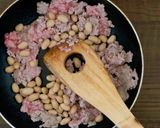 節分の豆で大豆入りキーマカレー作り方1写真