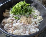 節約応援!彩り鮮やか豆苗ひき肉チャーハン作り方7写真
