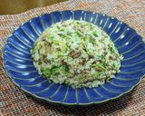 節約応援!彩り鮮やか豆苗ひき肉チャーハン作り方9写真