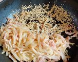 島の匠ベーコンの大根きんぴら作り方4写真