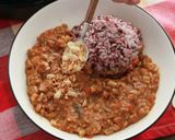 無水電気鍋で簡単＊福豆キーマカレー作り方5写真