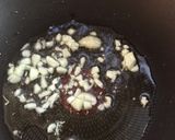 トマト缶ほうれん草マッシュルームのパスタ作り方1写真