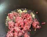 トマト缶ほうれん草マッシュルームのパスタ作り方2写真